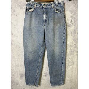 Vintage Levis 550 Jeans Orange Tab Denim Mens 38x32